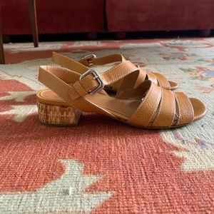 SOLD Prada Sandals with Block Heel